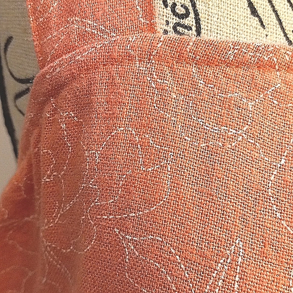 Preppy Beach Picnic Summer Printed Pink Linen Sundress Flowy Midi Plus Size Boho - Picture 4 of 13